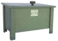 Picture of Recycled Plastic Lumber 63 1/2 Gallon Divot Mix Box