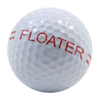 Picture of Floater Range Ball White W/2 Red Lines